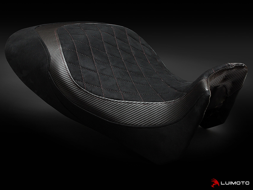 LUIMOTO Diamond Edition Rider Seat Cover for the DUCATI DIAVEL (11-14) LUIMOTO Diamond Edition Rider Seat Cover for the DUCATI DIAVEL (11-14)